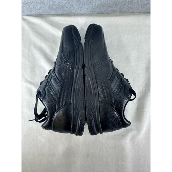 SAS Women’s sz 7 Tour Lace Up Sneaker Black Leather Diabetic Medicare Comfort - Picture 5 of 10